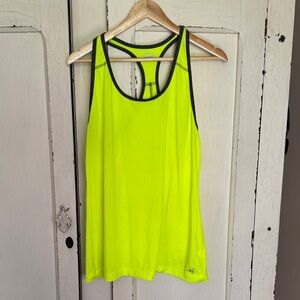 Bcg Neon Yellow Racerback Tank Top - Women